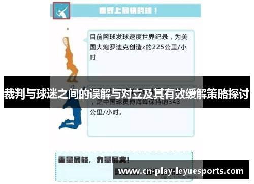 裁判与球迷之间的误解与对立及其有效缓解策略探讨