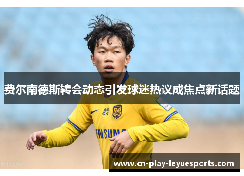 费尔南德斯转会动态引发球迷热议成焦点新话题